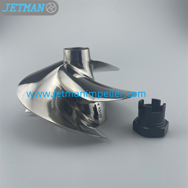 Part No.YS-13/22 Diameter 155mm Jetman Polished Impeller Fit for Yamaha VXR & VXS & VX Series