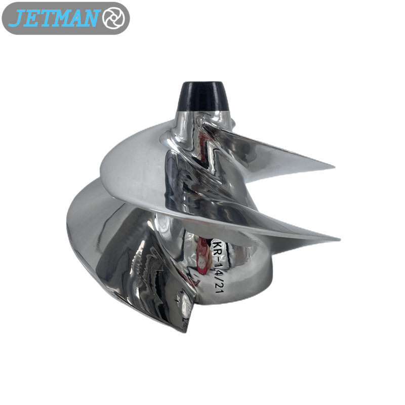 Jetman KR-15/22 Diameter 160mm 3 Blades Jet Ski Impeller Replacement for Kawasaki ULTRA 310X