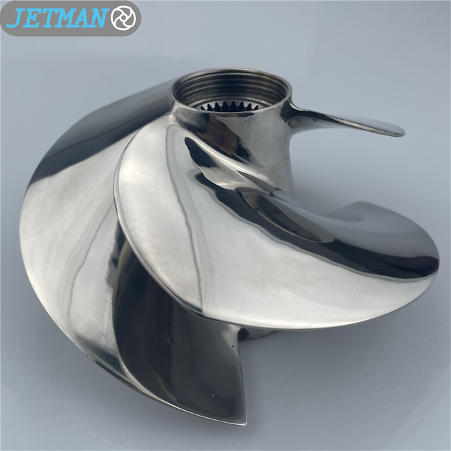 OEM SX-13/18 Diameter 161mm Jetman Stainless Steel Jet Ski Impeller Replacement for Sea-Doo RXP 300 & Sea-Doo RXT 300