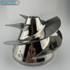 6 7/8 Stainless Steel 3 Blades Outboard Jet Impeller for Outboard Jets Big Series (For Liner/ Wear Ring 1833)