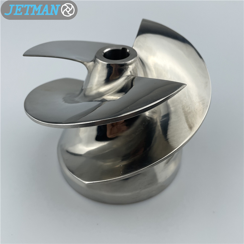 Sizes 6"-79 Stainless Steel 3 Blades Parts No.414 Outboard Jet Impeller for Outboard Jets Small Series 