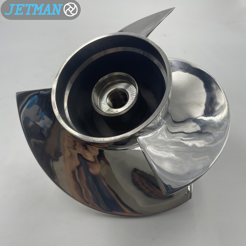 Jetman HA-17/29 Diameter 155mm Jet Ski Polished Impeller Replacement for Honda Motor F-12X