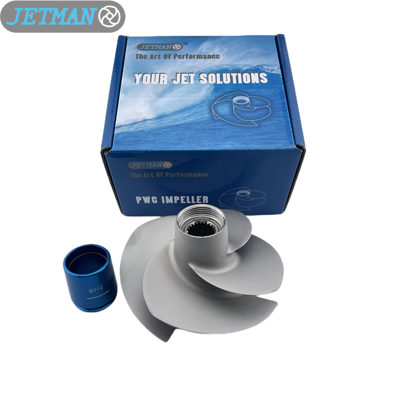 OEM No. 267000940 Diameter 155.5mm Stainless Steel Impeller Sand Blasted Fit for Seadoo Wake 155 (2011-2017)