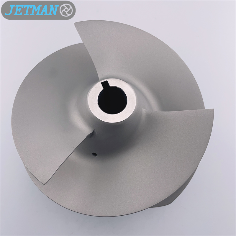 6 7/8 Stainless Steel 3 Blades Outboard Jet Impeller for Jet Outboard Big Series (For Liner/ Wear Ring 1833)